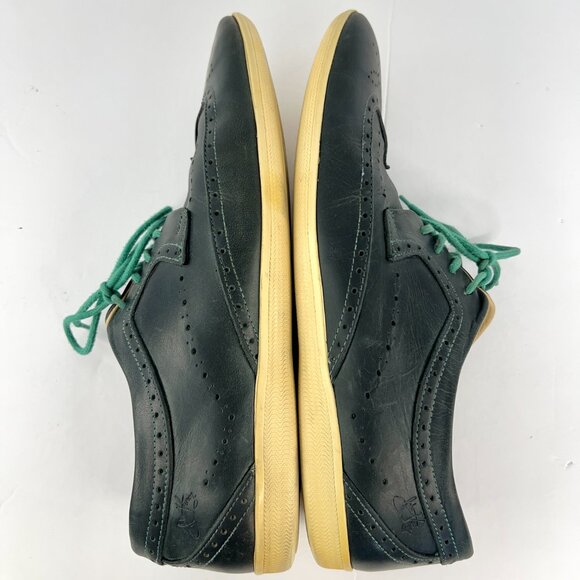 Sz‎ 12 John Fluevog Flight BLQ Lace-Up Brogue Oxford Derby Men Shoes - Picture 7 of 14